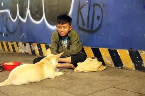 Tâm hồn đẹp của cậu bé bán vé số